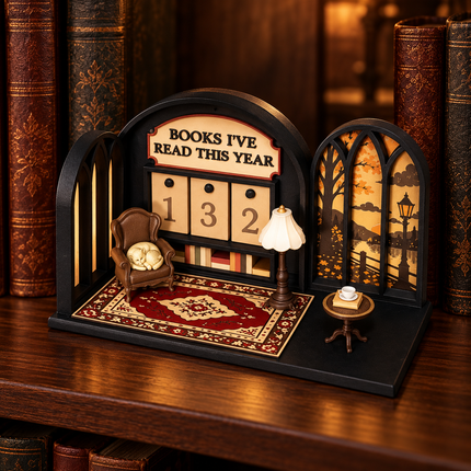 Cozy Book Counter