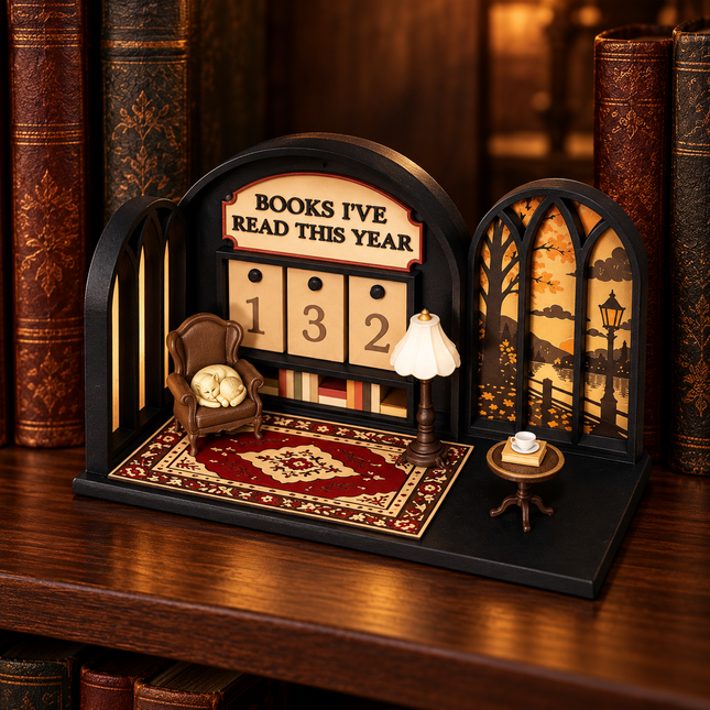 Cozy Book Counter