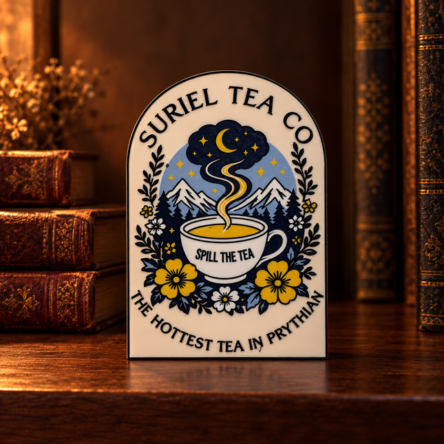 Suriel Tea Co. Plaque