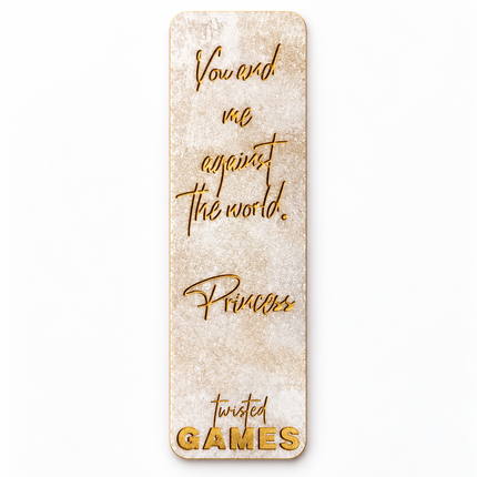 Against the World — Twisted Games Bookmark