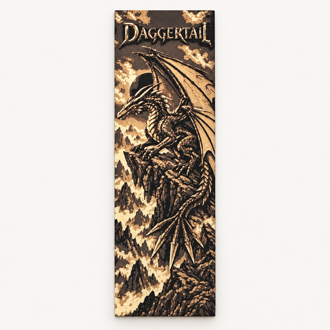 daggertail brown bookmark