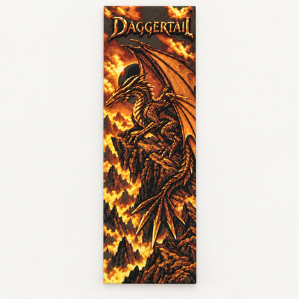 daggertail orange bookmark