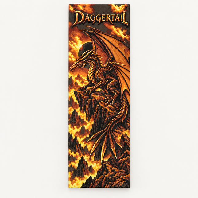 daggertail orange bookmark