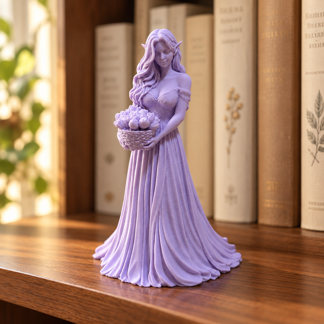 Elain fantasy character statue