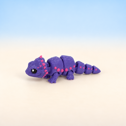 Micro Bearded Dragons miniature in Purple, individual variant photo.