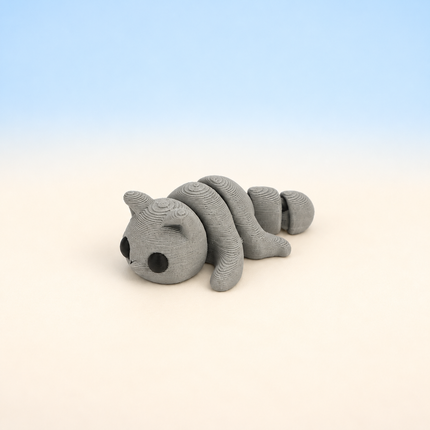 Micro Cat miniature in Gray, individual variant photo.