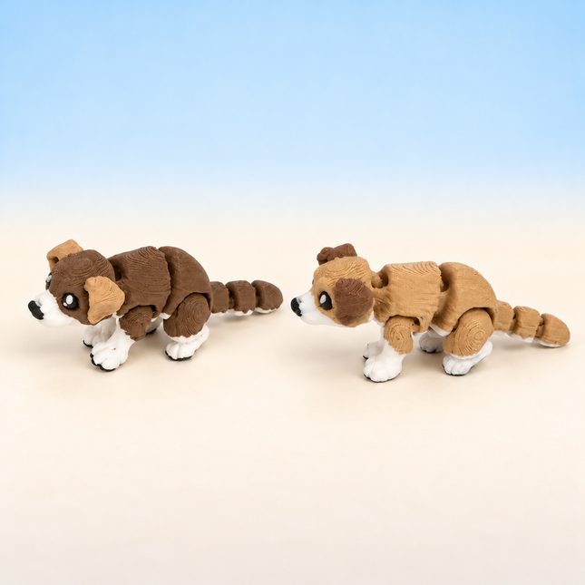 Micro Dog miniatures displayed together; group photo showing the available options.