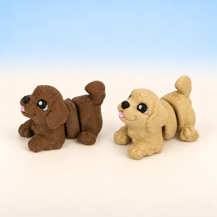 Micro Puppy miniatures displayed together; group photo showing the available options.