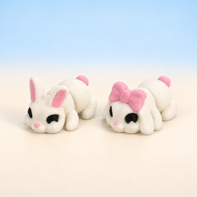 Micro Rabbit miniatures displayed together; group photo showing the available options.