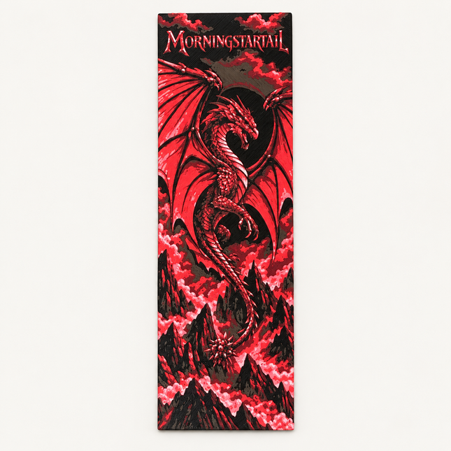 morningstartail red bookmark