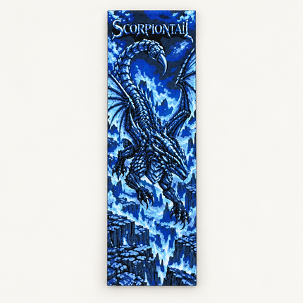 scorpiontail blue bookmark