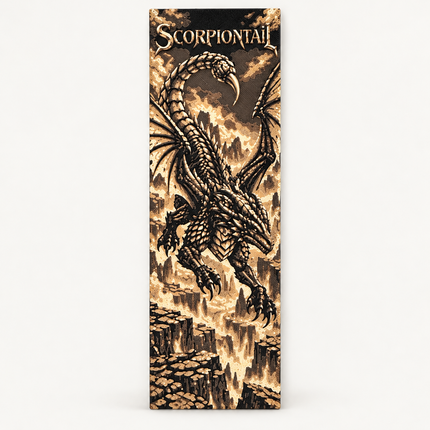scorpiontail brown bookmark