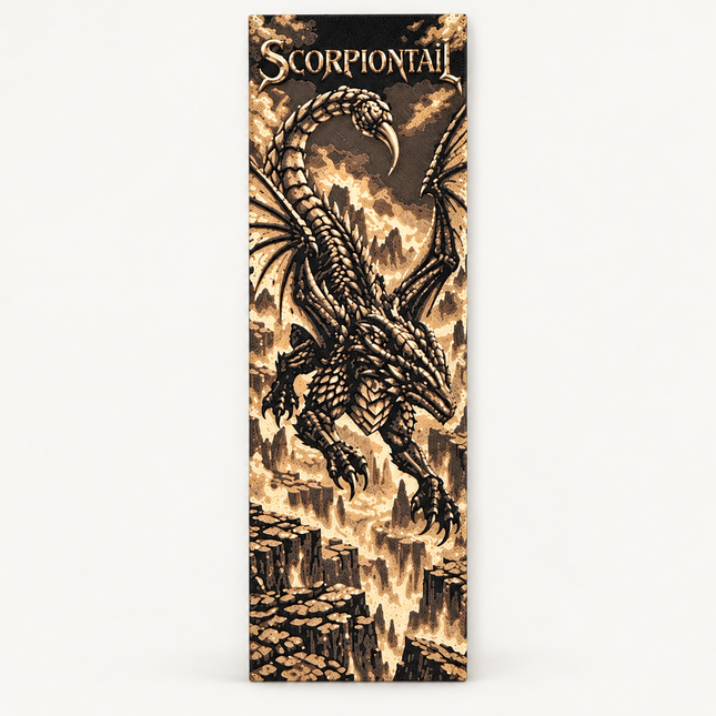 scorpiontail brown bookmark