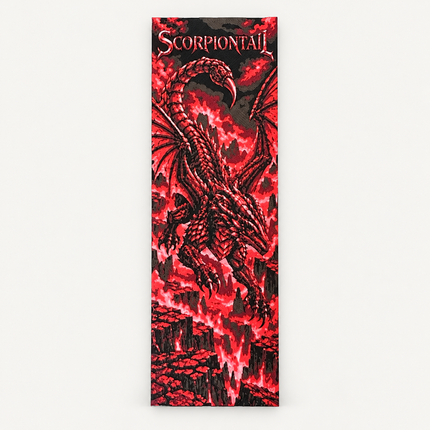 scorpiontail red bookmark