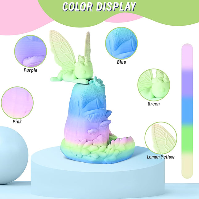 Matte Rainbow PLA Filament